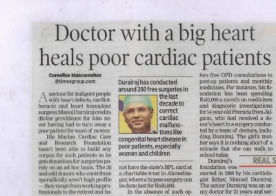 Doctor with big heart heals poor cardiac patients