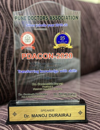 Speaker at Pune Doctors Association PDACON 2020