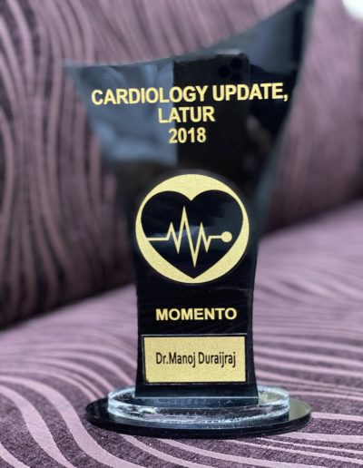 Cardiology update by Dr. Manoj Durairaj at Latur 2018